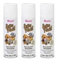 Kit 7x Spray Desmoldante Solta Fácil Antiaderente Mago Leve7 Kit 7x Spray Desmoldante Solta Fácil Antiaderente Mago Leve7