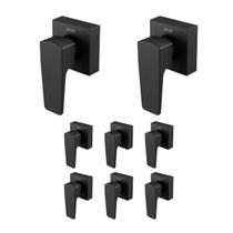 Kit 8 Acabamento P/ Base 1/2 Lift Chroma Onix Docol