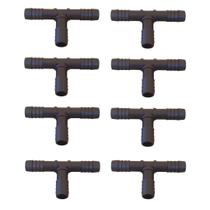 Kit 8 Adaptador T 1/2 Para Mangueira 1/2 Polegadas Conexão Tê