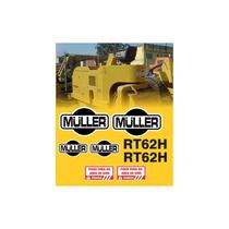 Kit 8 Adesivos Preto Compatível Rolo Rt62H F719 Kit 8 Adesivos Preto Compatível Rolo Rt62H F719