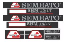 Kit 8 Adesivos SPTS Compatível Semeato SHM 15/17