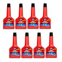 Kit 8 Aditivo Gas Treatment Limpeza Combustivel Gasolina St-2050 200ml