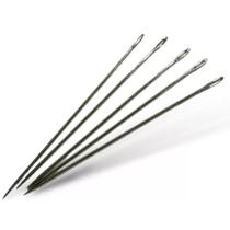 Kit 8 Agulhas De Tapeceiro Metal Niquel Tamanho 10cm Premium
