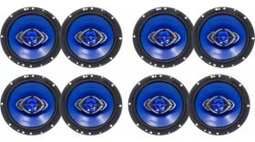 Kit 8 Alto Falantes 6 De Porta Hurricance 65 Watts Rms Cada