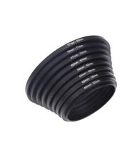 Kit 8 Anel Adaptador Step Up Filtro Lente 49mm-82mm