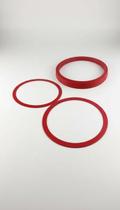 Kit 8 Argolas de Agilidade - Plástico Resistente Vermelho Kit 8 Argolas de Agilidade - Plástico Resistente Vermelho