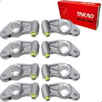 Kit 8 Balancim de Válvulas de Admissao Argo Cronos Doblo Palio Siena Strada Toro Renegade Etorq