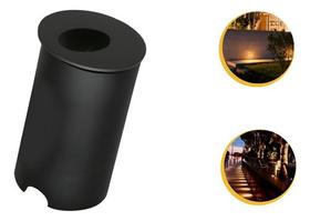 Kit 8 Balizador Led 2w 3000k Bco Ou Pto Escada / Parede Kit 8 Balizador Led 2w 3000k Bco Ou Pto Escada / Parede