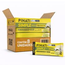 Kit 8 Barra Simple Whey PINATI Pistache 35g Kit 8 Barra Simple Whey PINATI Pistache 35g