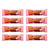 Kit 8 Barras de Chocolate Moranguete Bel 13g Kit 8 Barras de Chocolate Moranguete Bel 13g