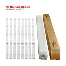 Kit 8 Barras De Led Compatível Com Tv L48d2700fs L48d2700