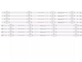 Kit 8 Barras De Leds Tv 50c350kb 50c350 C/ 8 Leds Novo