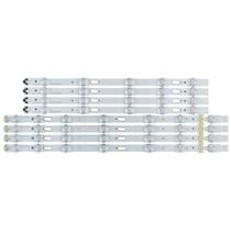 Kit 8 Barras Led Tv Un43ku6300g Un43mu6300g Un43mu6100gg