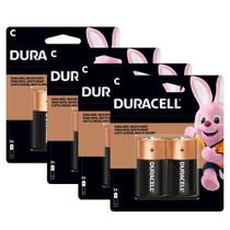 Kit 8 Bateria Pilha Alcalina Média Duracell 1.5V Radio Câmera Digital Brinquedo Aquecedores Lanterna Kit 8 Bateria Pilha Alcalina Média Duracell 1.5V Radio Câmera Digital Brinquedo Aquecedores Lanterna