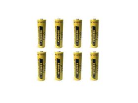 Kit 8 Baterias Recarregáveis JYX 18650 Alta Capacidade 9800mAh 3.7V-4.2V