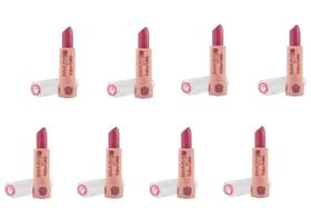 Kit 8 Batom Colors Cor 20 Maravilha 3,8gr - Ramona Make Up