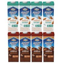 Kit 8 Bebida De Amêndoa Almond Breeze Sabores Chocolate e Original 1l.