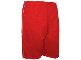 Kit 8 Bermudas Helanca Adulto Vermelho