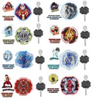 Kit 8 Beyblade Burst + 8 Lançadores Beyblade Burst Promo