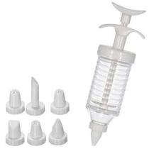 Kit 8 Bicos Reutilizável Confeiteiro Decorador de Bolo Cupcake Torta Sobremesas Doces Kit 8 Bicos Reutilizável Confeiteiro Decorador de Bolo Cupcake Torta Sobremesas Doces