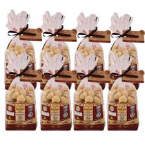 Kit 8 Biscoito Caseiro Casadinho Goiaba Fruta Natural