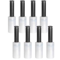 Kit 8 Bobina Filme Stretch C/ Manopla 10cmX100m Para Volante