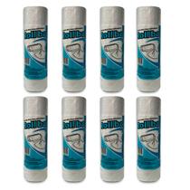 Kit 8 bobinas sacos transparente picotada 30x40 c/500 sacos