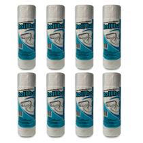 Kit 8 bobinas sacos transparente picotada 30x40 c/500 sacos
