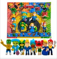 Kit 8 Bonecos Jogo Brawl Stars - Lançamento