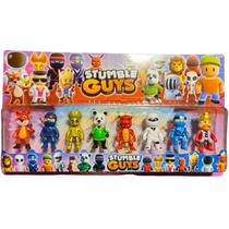 Kit 8 Bonecos Jogo Stumble Guys Personagem Colecionável