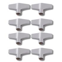 Kit 8 Borboleta Fêmea 6Mm 17.1 Cromada Spanking