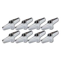 Kit 8 Borboleta Fêmea 8Mm Metal Cromado Prwnj Turbo