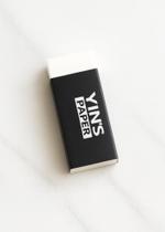 Kit 8 Borrachas HB Yins Branca Apagamento Suave e Preciso