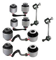 Kit 8 Buchas + 2 Bieleta Suspensão Traseira Audi A3 E A1 Kit 8 Buchas + 2 Bieleta Suspensão Traseira Audi A3 E A1