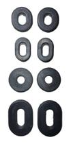 Kit 8 Buchas Borracha Carenagem Honda Fan 150/160