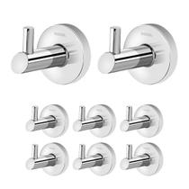 Kit 8 Cabide Hope Chrome Docol