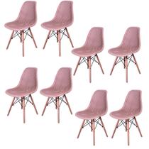 Kit 8 Cadeiras Charles Eames Eifell 130 Colmeia