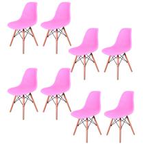 Kit 8 Cadeiras Charles Eames Eifell 130 Colmeia