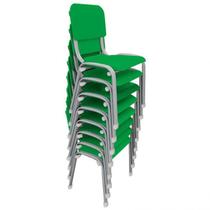 Kit 8 cadeiras escolar infantil wp kids empilhavel t2 - LG FLEX CADEIRAS