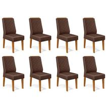 Kit 8 Cadeiras para Sala de Jantar Lidia Kit 8 Cadeiras para Sala de Jantar Lidia