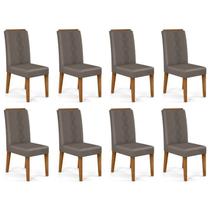 Kit 8 Cadeiras para Sala de Jantar Yasmin Kit 8 Cadeiras para Sala de Jantar Yasmin