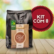 KIT 8 Café Calvi Torrado em Grão 500g KIT 8 Café Calvi Torrado em Grão 500g