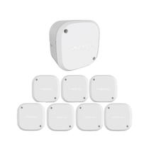 Kit 8 Caixas de Passagem Plástica Câmeras Bullet/Dome Interno VBOX 1100 Intelbras