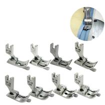 Kit 8 calcadores de pesponto guia direito esquerdo para maquinas retas industriais Kit 8 calcadores de pesponto guia direito esquerdo para maquinas retas industriais