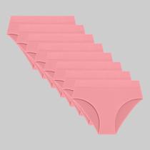 Kit 8 Calcinhas Básica Clássica Loba Lupo 40300