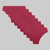 Kit 8 Calcinhas Lupo Loba Biquíni Sem Costura 40400