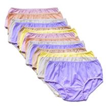 Kit 8 Calcinhas para Senhora em Algodão - Kellynha - P ao G