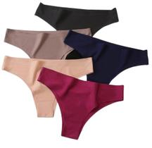 Kit 8 Calcinhas Tanga Sem Costura Corte a Laser Não Marca Atacado Kit 8 Calcinhas Tanga Sem Costura Corte a Laser Não Marca Atacado