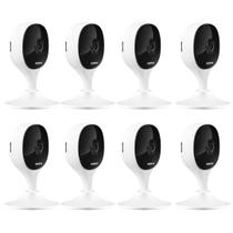 Kit 8 camera de video wi-fi full hd imx c