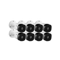 Kit 8 cameras Bullet Intelbras 720p Hd